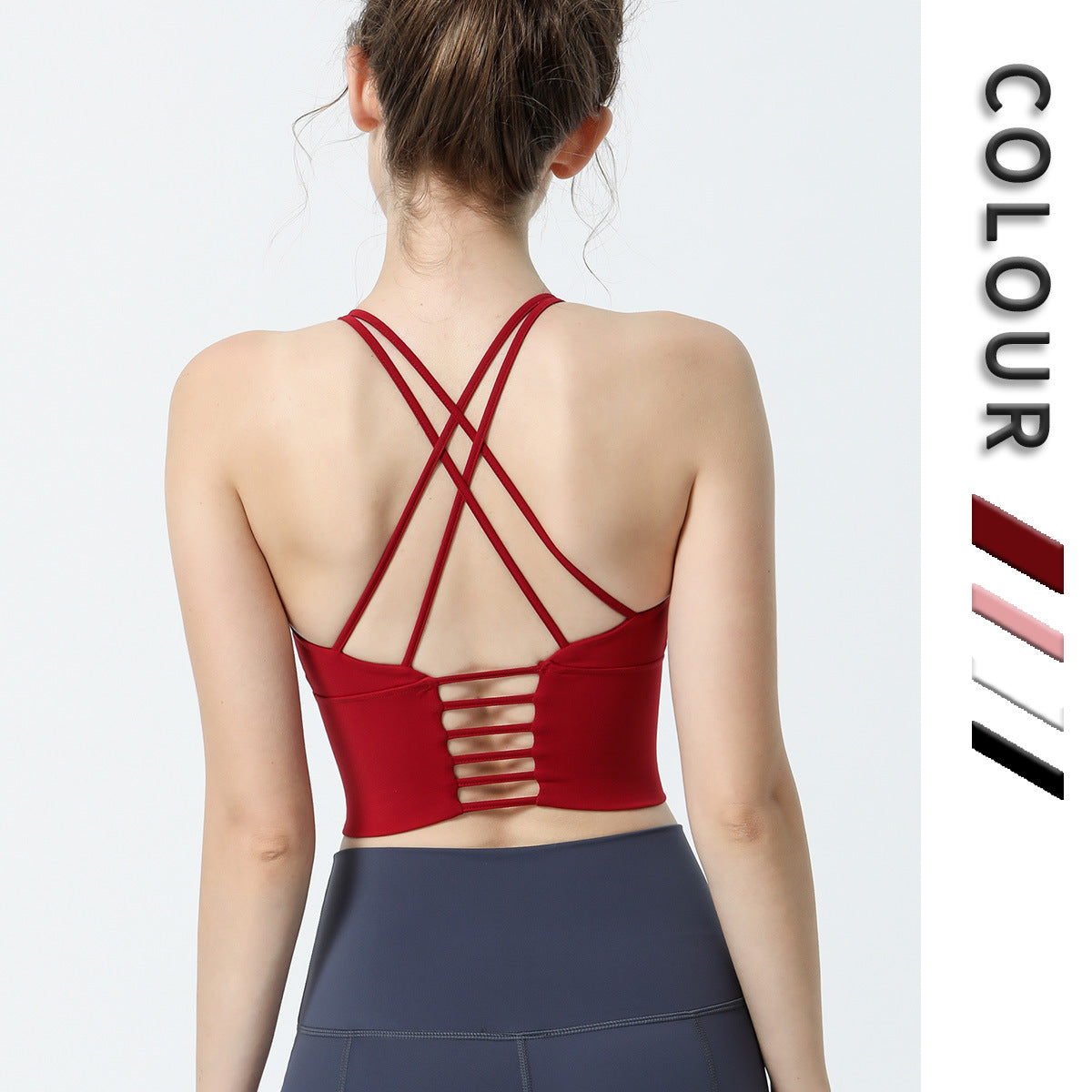 Yoga Padded Push Up Bra