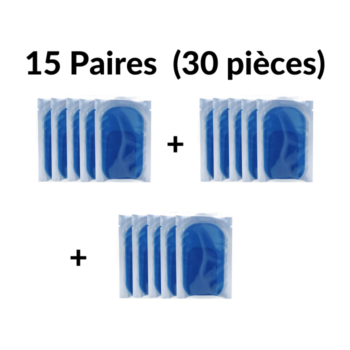 EMS Gel Pad : Coussinets de gel Abdos et Bras